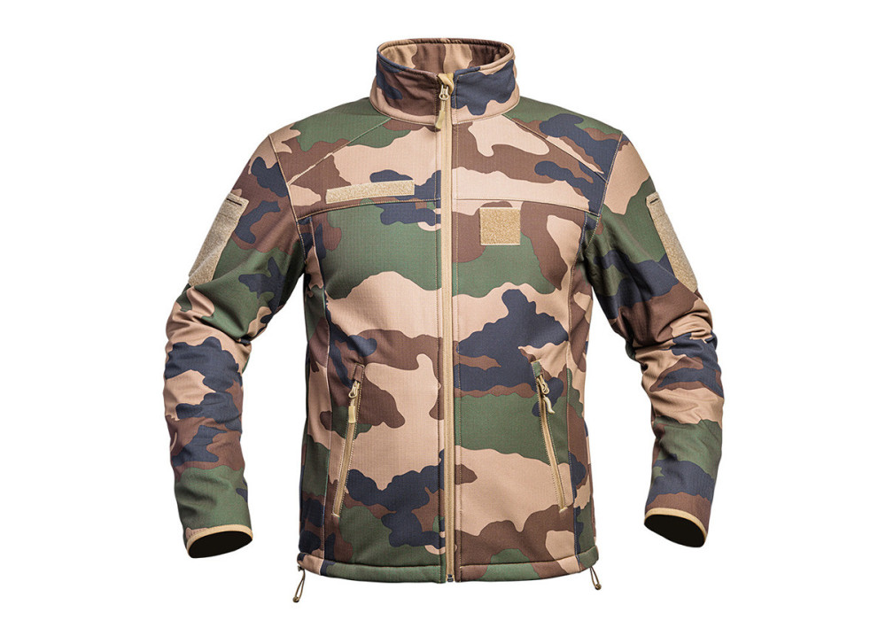 VESTE SOFTSHELL FIGHTER CAMO A10