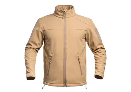 VESTE SOFTSHELL FIGHTER TAN A10