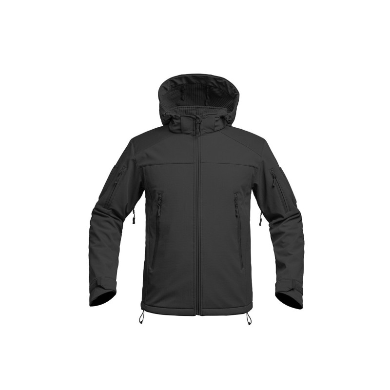 VESTE SOFTSHELL FIGHTER V2 BLACK A10