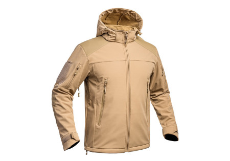 VESTE SOFTSHELL FIGHTER V2 TAN A10