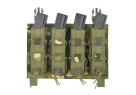 Porte 4 CHARGEURS TYPE P90/UMP/MP5 SYSTEME BOUCLE ET VELCRO CAMO MT