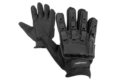 GANTS PAINTBALL COQUES BLACK - Taille XS