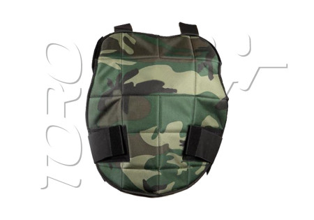 PROTECTION POITRINE REVERSIBLE CAMO BLACK TORO