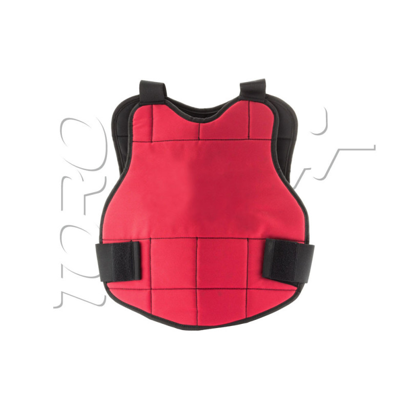 Protection POITRINE ENFANT REVERSIBLE BLACK RED