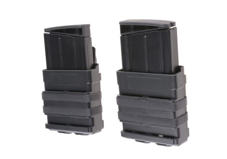 Porte 1 CHARGEUR RIGIDE 7.62 (AK/HK/M14) SPECNA ARMS BLACK X2