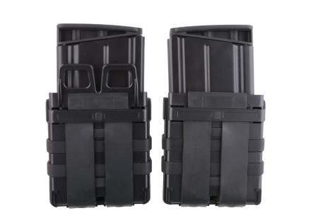 Porte 1 CHARGEUR RIGIDE 7.62 (AK/HK/M14) SPECNA ARMS BLACK X2