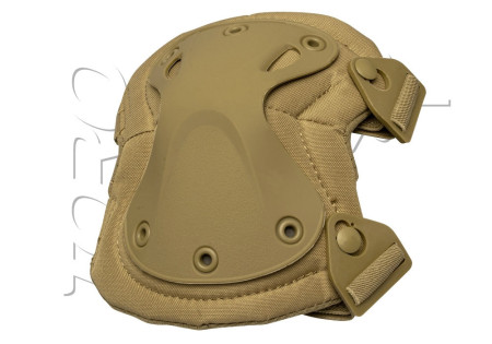 Genouillères coques rigides VALKEN V-TAC DESERT TAN