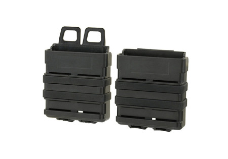 Porte 1 CHARGEUR RIGIDE 7.62 (AK/HK/M14) SYSTEM MOLLE BLACK FMA X2