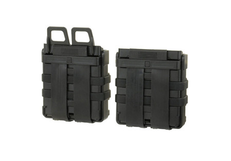 Porte 1 CHARGEUR RIGIDE 7.62 (AK/HK/M14) SYSTEM MOLLE BLACK FMA X2