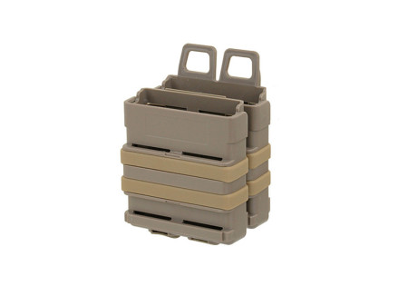 Porte 1 CHARGEUR RIGIDE 7.62 (AK/HK/M14) SYSTEM MOLLE TAN FMA X2