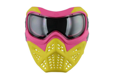 Masque VFORCE GRILL 2.0 THERMAL REFEREE YELLOW PINK