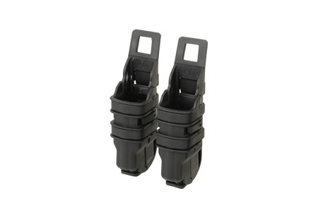 Porte 1 CHARGEUR RIGIDE PISTOLET SYSTEME MOLLE BLACK FMA X2