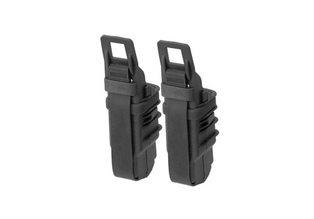 Porte 1 CHARGEUR RIGIDE PISTOLET SYSTEME MOLLE BLACK FMA X2