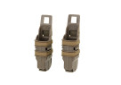 Porte 1 CHARGEUR RIGIDE PISTOLET SYSTEME MOLLE TAN FMA X2