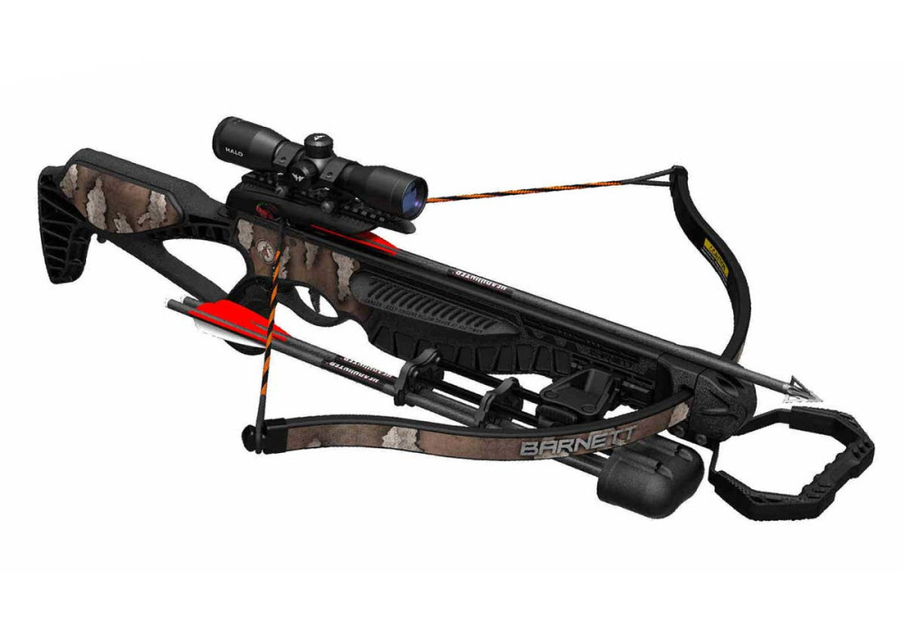 Arbalète BARNETT WILDCAT RECURVE 165 LIVRES BLACK + LUNETTE 4X32