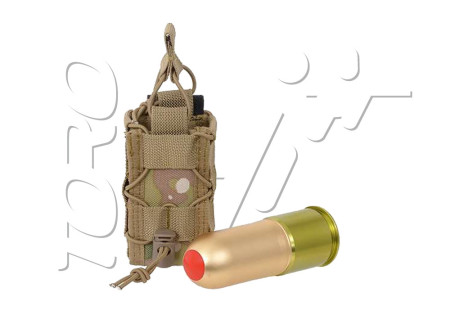 PORTE GRENADE et FUMIGENE EXTENSIBLE 40MM 55MM SYSTEME MOLLE MULTICAM