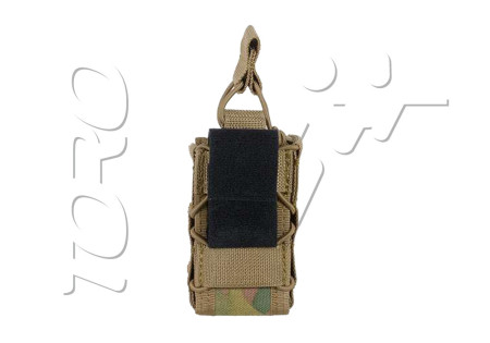 PORTE GRENADE et FUMIGENE EXTENSIBLE 40MM 55MM SYSTEME MOLLE MULTICAM