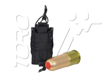 PORTE GRENADE et FUMIGENE EXTENSIBLE 40MM 55MM SYSTEME MOLLE MULTICAM BLACK