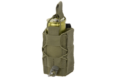 PORTE GRENADE et FUMIGENE EXTENSIBLE 40MM 55MM SYSTEME MOLLE OLIVE