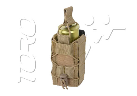 PORTE GRENADE et FUMIGENE EXTENSIBLE 40MM 55MM SYSTEME MOLLE TAN