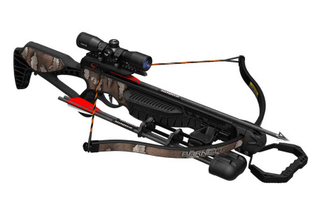 Arbalète BARNETT WILDCAT RECURVE 165 LIVRES BLACK + LUNETTE 4X32