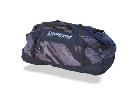 Sac PERFORMANCE DUFFEL LARGE GRAPHIQUE BLACK GREY VIRTUE