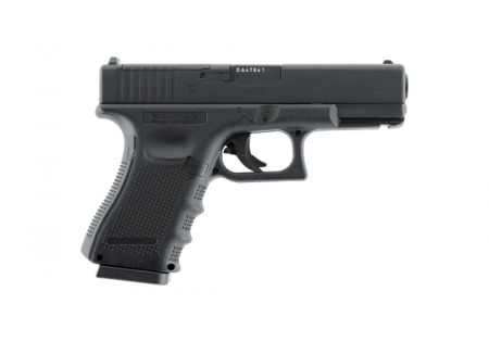 Pistolet 4.5mm (Billes) GLOCK 19 GEN4 MOS GAZ 16 BBs 3J BLACK UMAREX