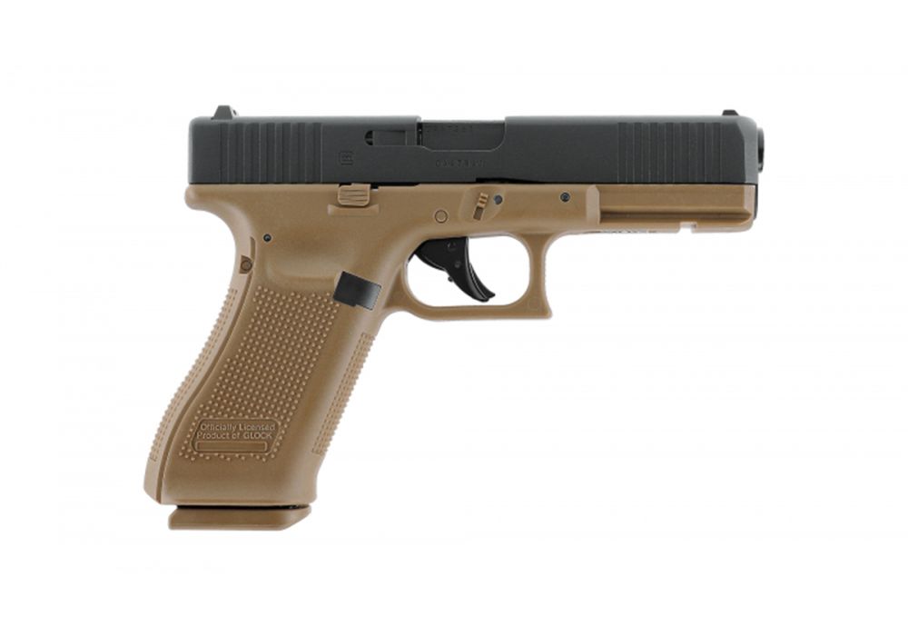 Pistolet 4.5mm (Billes) GLOCK 17 GEN5 CO2 BLOWBACK 3J TAN COYOTE UMAREX