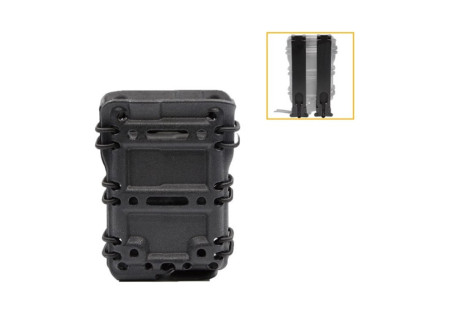 Porte 1 CHARGEUR RIGIDE EXTENSIBLE 5.56 (M4/M16) SYSTEM MOLLE BLACK TACTICAL OPS