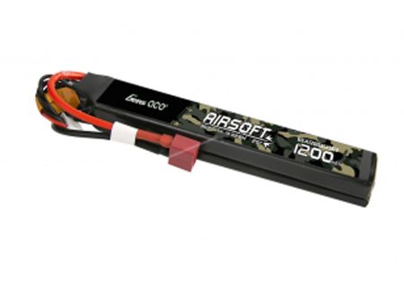 Batterie LIPO 11.1V 1200 mAh 25C 120x20x16m 2 STICK T DEAN GENS ACE