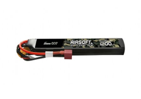 Batterie LIPO 11.1V 1200 mAh 25C 120x20x16m 2 STICK T DEAN GENS ACE