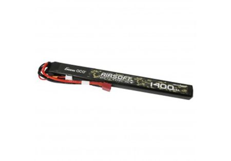 Batterie LIPO 11.1V 1400 mAh 25C 192x17x14mm 1 STICK T-DEAN GENS ACE