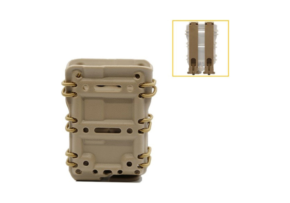 Porte 1 CHARGEUR RIGIDE EXTENSIBLE 5.56 (M4/M16) SYSTEM MOLLE TAN TACTICAL OPS