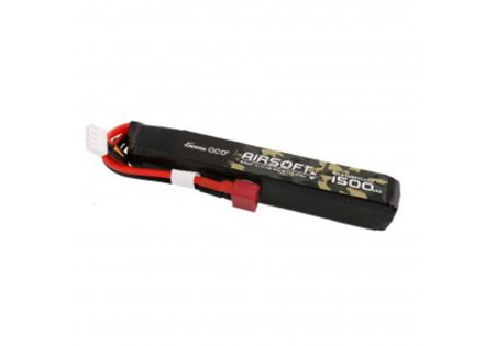 Batterie LIPO 11.1V 1500 mAh 25C 115x15x24mm 1 STICK T-DEAN 2S1P GENS ACE