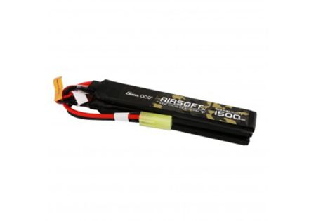 Batterie LIPO 11.1V 1500 mAh 25C 115x15x24mm 3 STICK MINI TAMIYA 2S1P GENS ACE