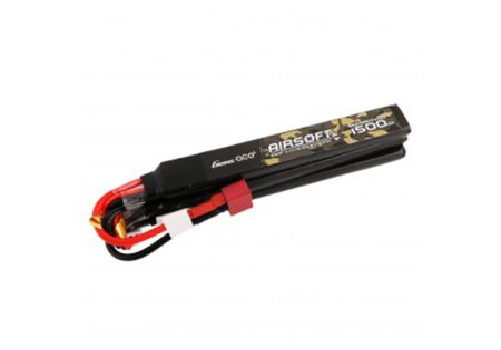 Batterie LIPO 11.1V 1500 mAh 25C 115x15x24mm 3 STICK T-DEAN 2S1P GENS ACE