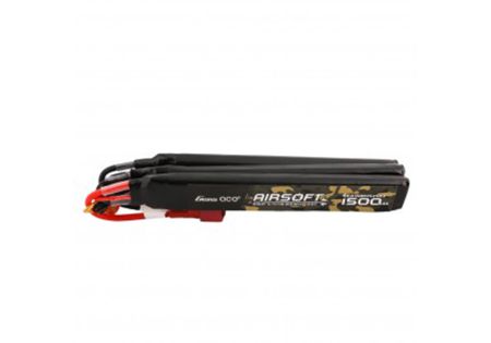 Batterie LIPO 11.1V 1500 mAh 25C 115x15x24mm 3 STICK T-DEAN 2S1P GENS ACE