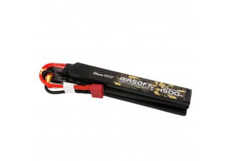 Batterie LIPO 11.1V 1500 mAh 25C 115x15x24mm 3 STICK T-DEAN 2S1P GENS ACE