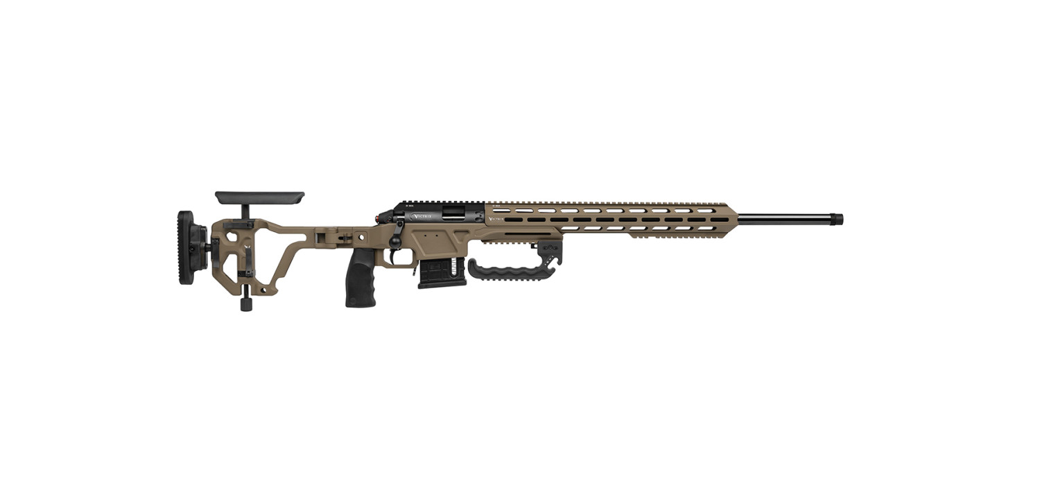 Carabine 22LR TLD VICTRIX GLADIO SMALL BORE 26" TAN - Catégorie C