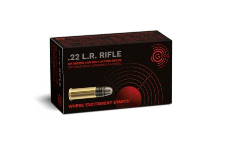 Cartouches 22LR GECO RIFLE 40G X50 - Catégorie C