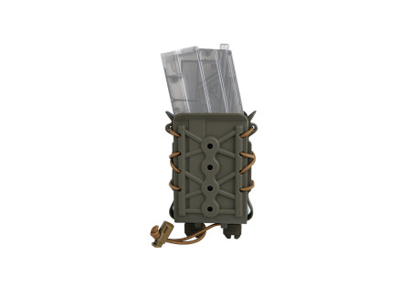 Porte 1 CHARGEUR RIGIDE TYPE 5.56 (M4/M16) et 7.62 (AK/HK/M14) SYSTEME MOLLE TAN SWISS ARMS