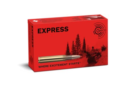 Cartouches CALIBRE 7X64 EXPRESS 155gr (10.0g) GECO X20 - Catégorie C