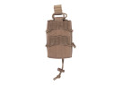 Porte 1 CHARGEUR UNIVERSEL M4/M16/AK47 OPEN TOP SYSTEME MOLLE MILTEC TAN