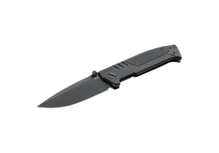 Couteau WALTHER PDP SPEARPOINT FOLDER STEEL FRAME BLACK UMAREX