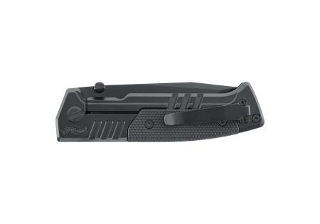 Couteau WALTHER PDP TANTO BEAD BLAST STEEL FRAME BLACK UMAREX