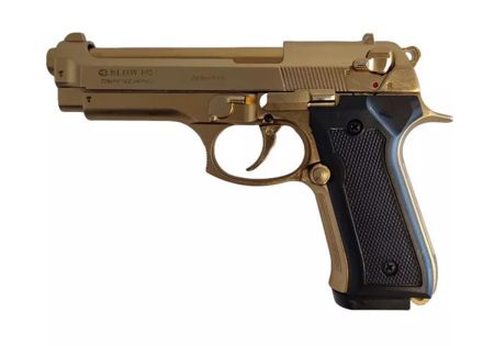 Pistolet Alarme 9mm PAK F92 SEMI AUTO GOLD 18 COUPS BLOW