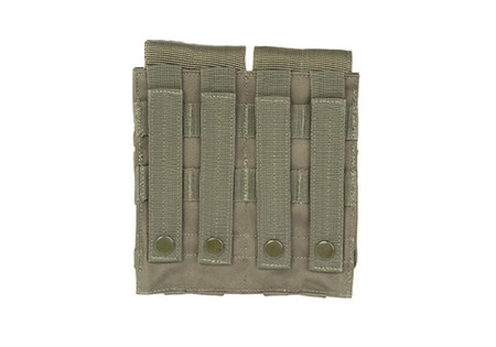 Porte 2 CHARGEURS TYPE M4/M16 SYSTEME MOLLE MILTEC OLIVE