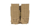 Porte 2 CHARGEURS TYPE M4/M16 SYSTEME MOLLE MILTEC TAN