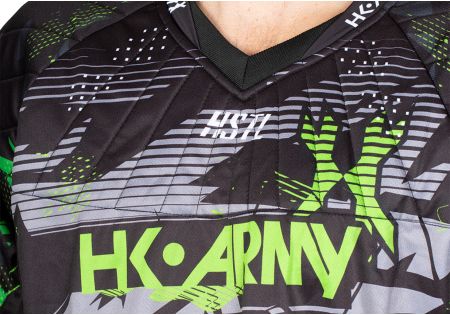 JERSEY HK ARMY HSTL LINE SLIME GREEN / BLACK