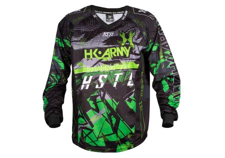 JERSEY HK ARMY HSTL LINE SLIME GREEN / BLACK